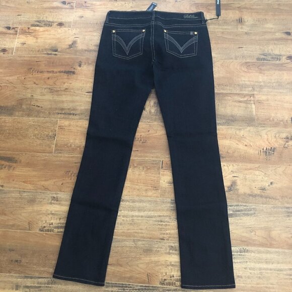**NWT** Buffalo Dark Blue Denim Skinny Jeans Sz30 - Picture 2 of 8